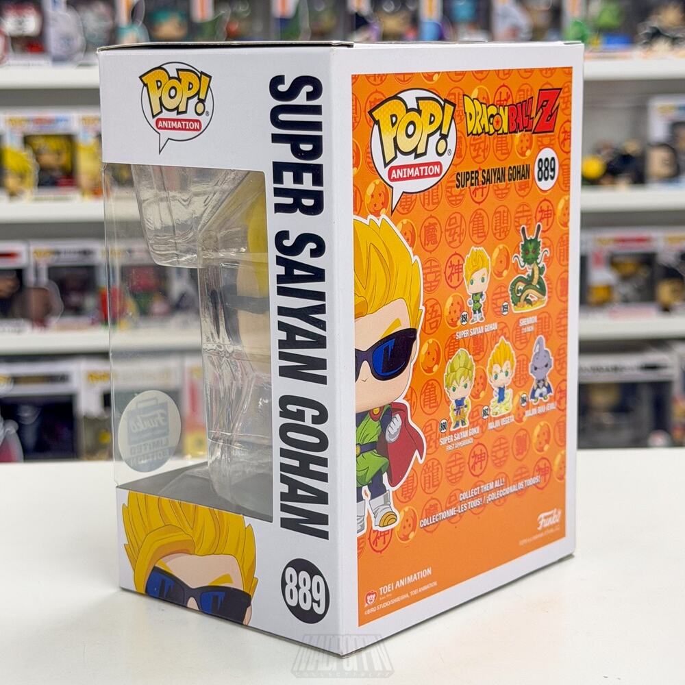 Funko Pop Anime Dragon Ball Z Super Saiyan Gohan Sunglasses 889 Toy Vinyl Figure - Picture 3 of 8